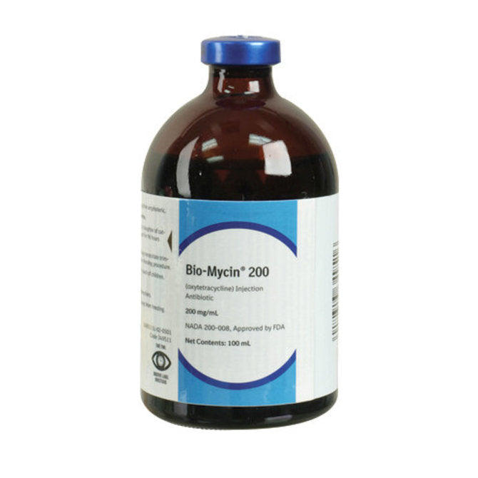 Bio-Mycin 200 (Oxytetracycline) Antibiotic Injection