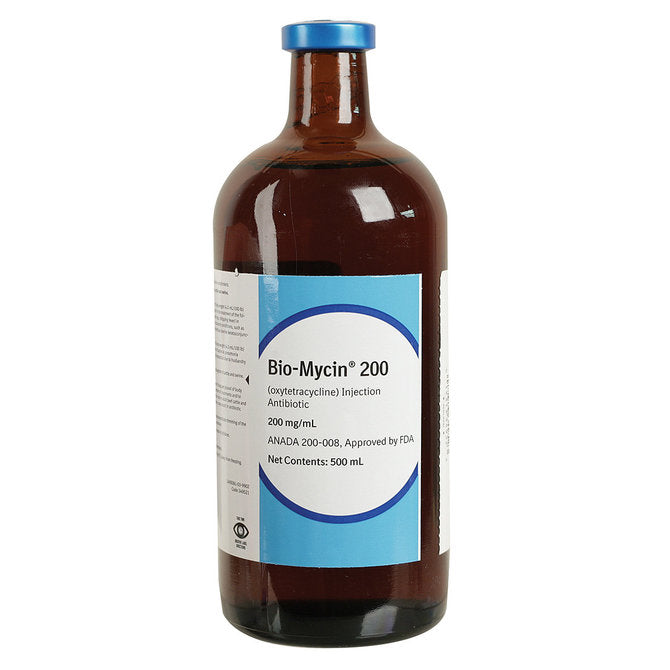 Bio-Mycin 200 (Oxytetracycline) Antibiotic Injection