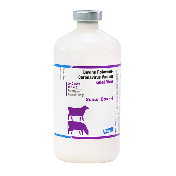 Scour Bos 4 Cattle Vaccine, Killed Virus, 100mL-50 dose