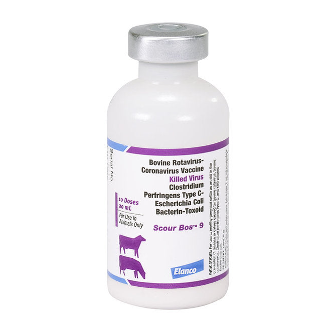 Scour Bos 9 Cattle Vaccine, Killed Virus, 20mL-10 dose