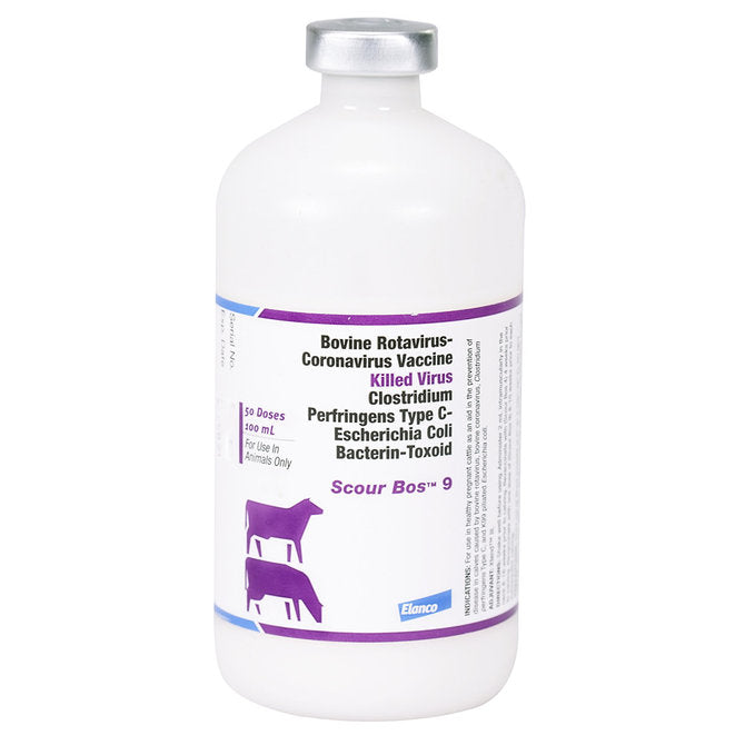 Scour Bos 9 Cattle Vaccine, Killed Virus, 100mL-50 dose