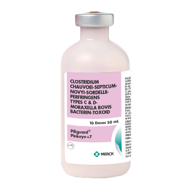 Piliguard Pinkeye + 7 Cattle Vaccine, 50mL-10 dose