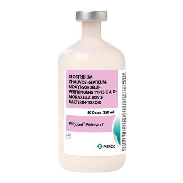 Piliguard Pinkeye + 7 Cattle Vaccine, 250mL=50 dose