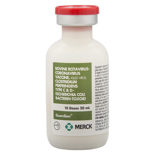 Guardian Cattle Vaccine, Killed Virus, 20mL- 10 dose