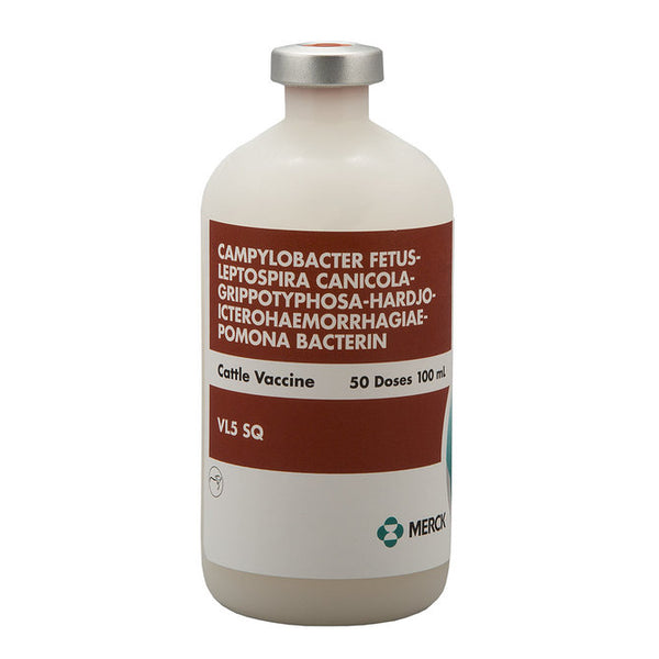 VL5 SQ Cattle Vaccine, 100mL- 50 dose