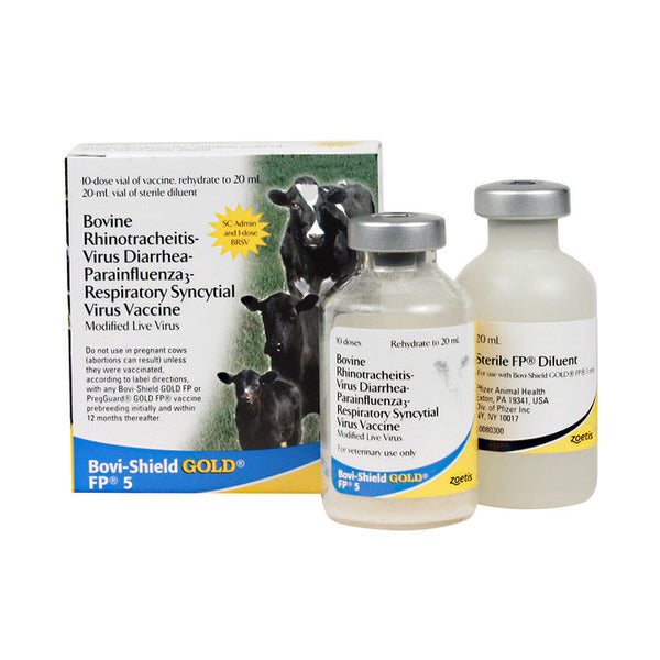 Bovi-Shield Gold FP5 Vaccine, Modified Live Virus