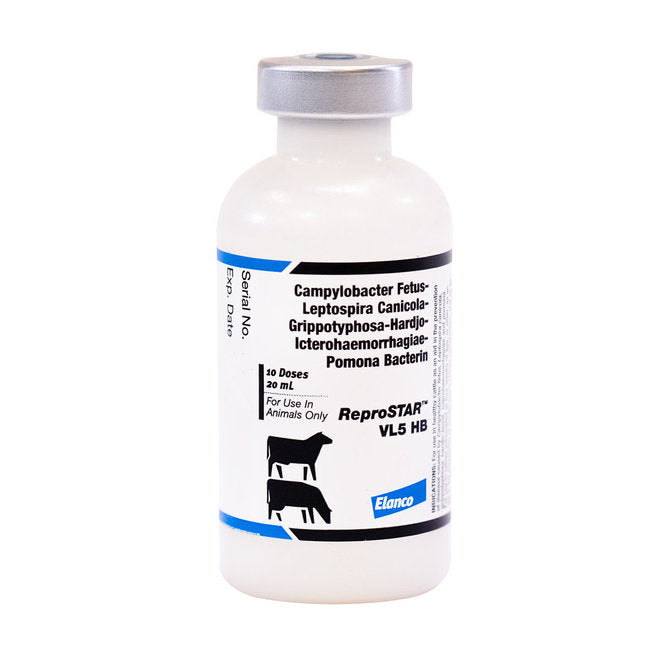 ReproStar VL5 HB Cattle Vaccine, 20mL-10 dose