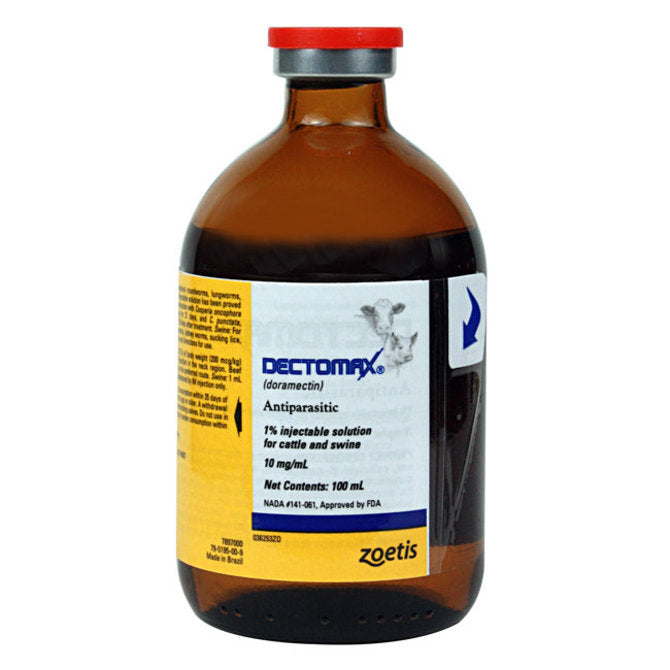 Dectomax (Doramectin) Injectable Solution for Cattle and Swine