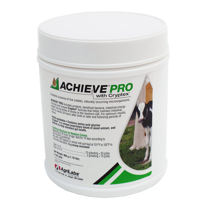 Achieve Pro with Cryptex Feed Supplement for Newborn Calves, Powdered, 800gm