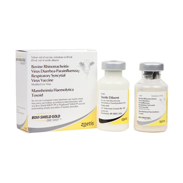 Bovi-Shield Gold One Shot Vaccine, Modified Live Virus