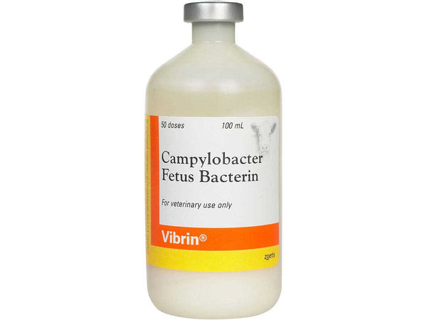 Vibrin Campylobacter Fetus Bacterin Cattle Vaccine, 100mL-50 dose