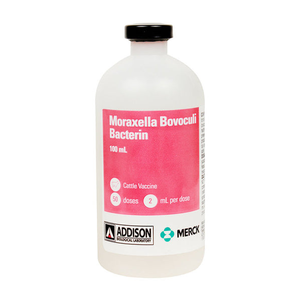 Moraxella Bovoculi Bacterin Cattle Vaccine, 100mL (50 Dose)