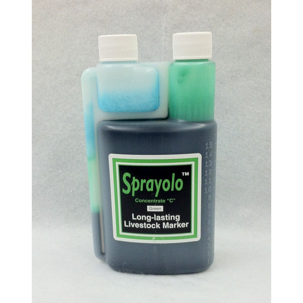 Sprayolo Livestock Marker Concentrate C, Green, 16oz