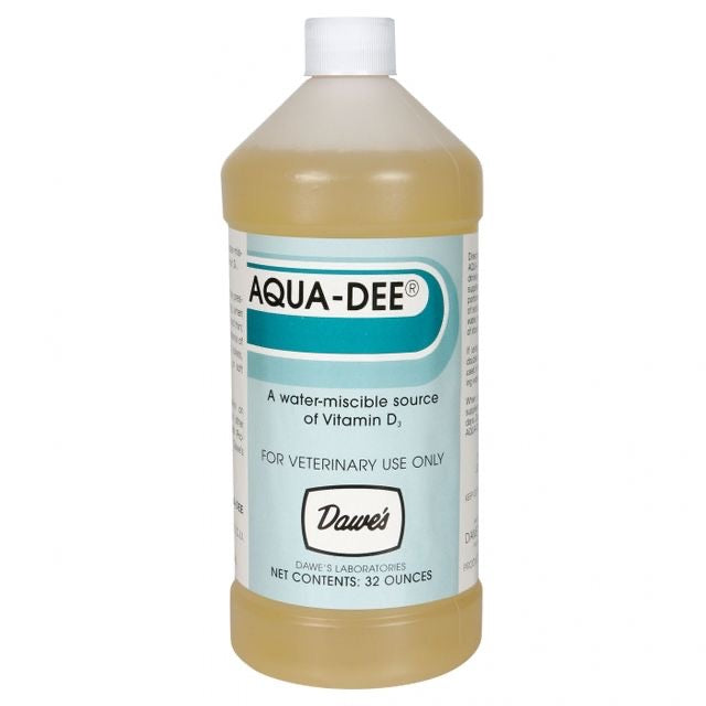 Aqua-Dee Water-Miscible Source of Vitamin D3, 1 Quart