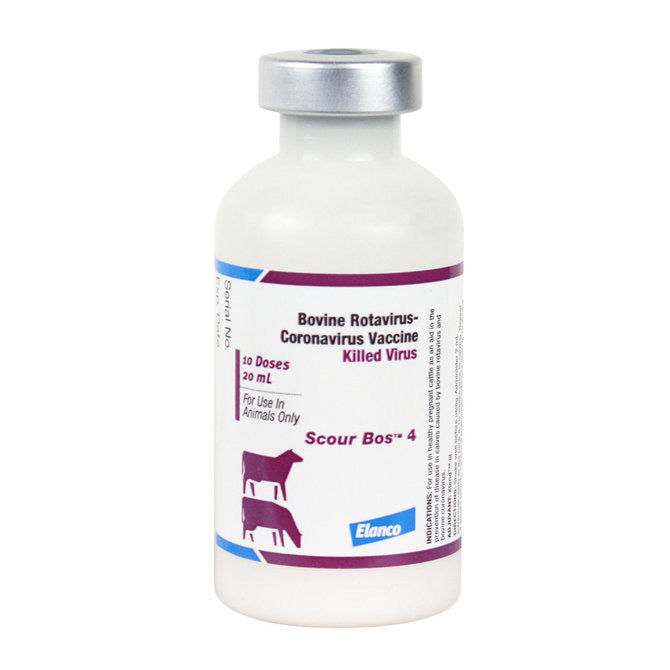 Scour Bos 4 Cattle Vaccine, Killed Virus, 20mL-10 dose