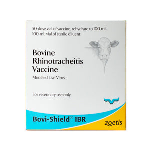 Bovi-Shield IBR Vaccine, Modified Live Virus, 100mL- 50 dose